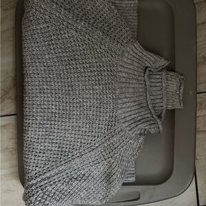 American Eagle Outfitters Gray Turtleneck Sweater
